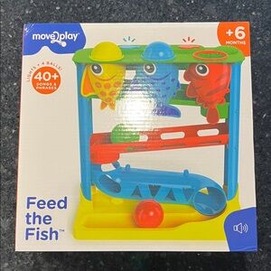 move2play Feed the Fish Interactive Baby Toy - Multicolor